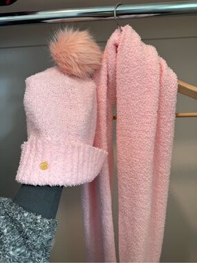 Lilly Pulitzer Pom Beanie & Scarf Set